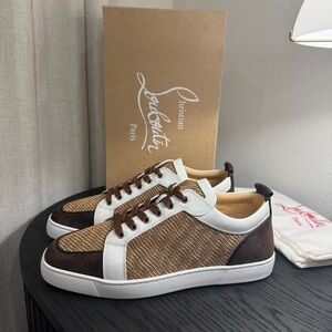 Christian Louboutin Rantulow Orlato Brown/White 46